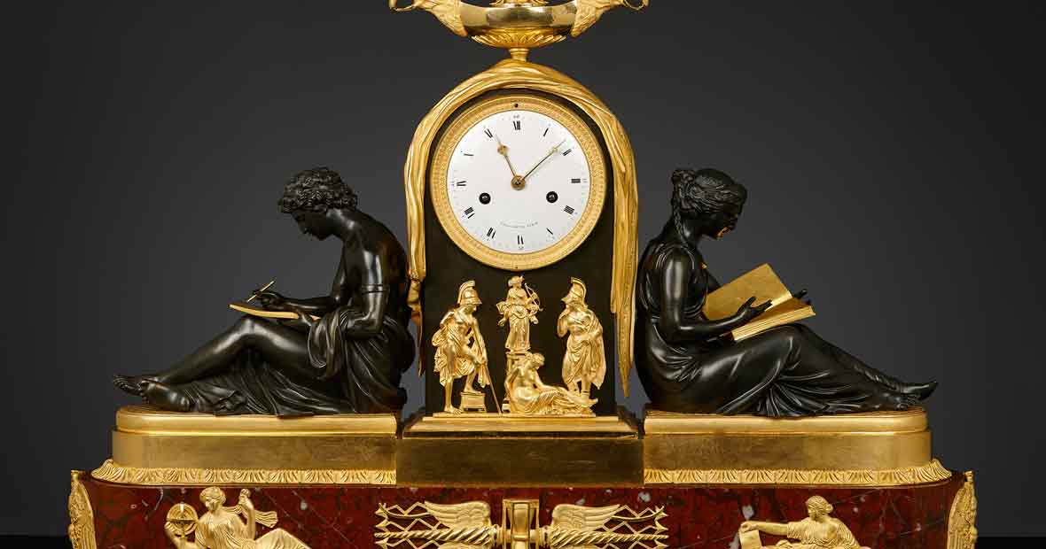 French empire mantel clocks